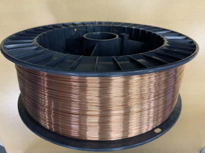 Проволока сварочная ER70-S6   0,8 мм на пластиковой катушке 300 мм  15 кг Проволока сварочная ER70-S6   0,8 мм на пластиковой катушке 300 мм  15 кг