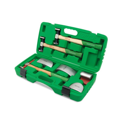 Набор молотков и наковален для кузовных работ 7 предметов TOPTUL GAAI0702 Набор молотков и наковален для кузовных работ 7 предметов TOPTUL GAAI0702