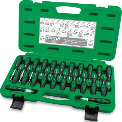 Набор инструмента для разборки электрических разъемов 23 предмета TOPTUL JGAI2301 Набор инструмента для разборки электрических разъемов 23 предмета TOPTUL JGAI2301