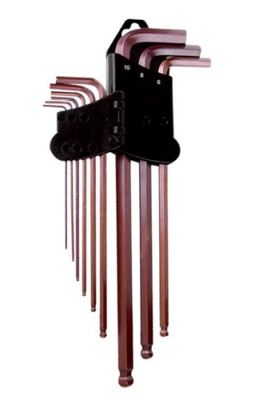 T22955 Набор длинных Г-образных шестигранников, 9 предмет T22955 Набор длинных Г-образных шестигранников, 9 предмет