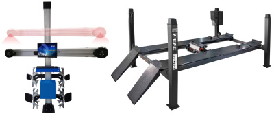 Комплект №3 оборудования для поста сход-развал Decar DK-V3D-A, Everlift 6435V2.B.52L.40T.E   