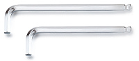 Ключ шестигранный Г-образный длинный с шаром 10 мм L=180 мм TOPTUL AGBL1018